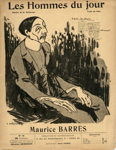 Cover av ""The Men of the Day"", nummer 19 av Aristide Delannoy