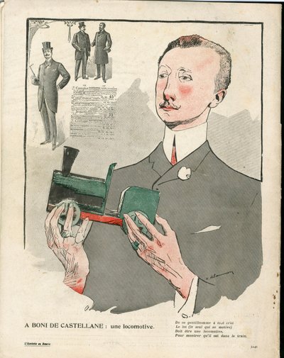 L'Plate au beurre, nummer 195, satirisk i farger av Aristide Delannoy