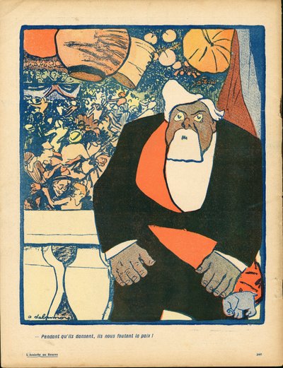 L'Plate au beurre, nummer 328, Satirical in Colors av Aristide Delannoy