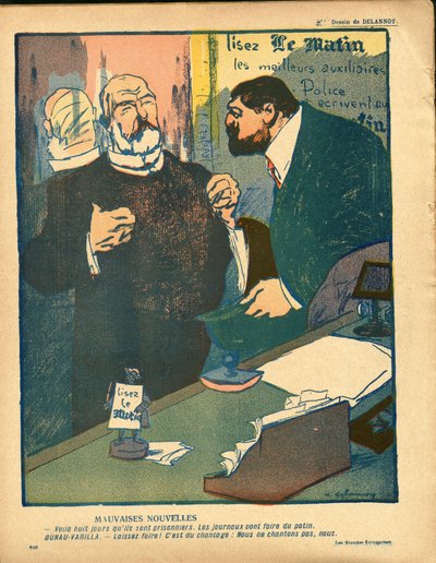 L'Plate au beurre, nummer 353, Satirical in Colors av Aristide Delannoy