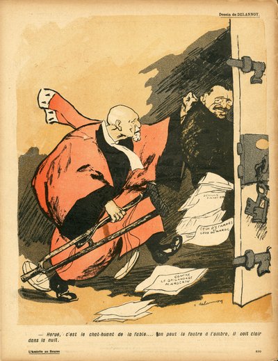 L'Plate au beurre, nummer 363, Satirical in Colors av Aristide Delannoy