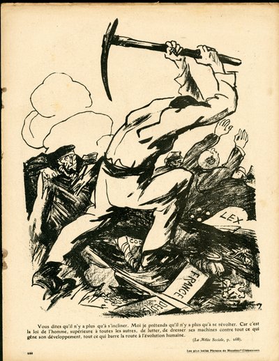 The Butter Plate, nummer 401, Satirical in Colors av Aristide Delannoy
