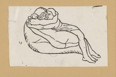 Daphnis og Chloë ligger sammen av Aristide Maillol