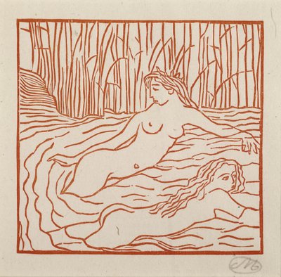 Galatea i vannet av Aristide Maillol