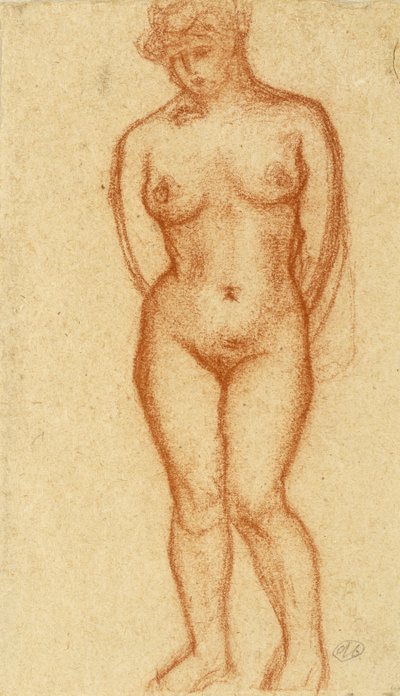 Studie for kjedet handling; Studie for kjedet handling av Aristide Maillol