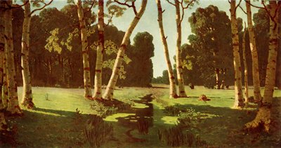 A Birchwood, 1879, 1965. av Arkhip Ivanovich Kuindzhi