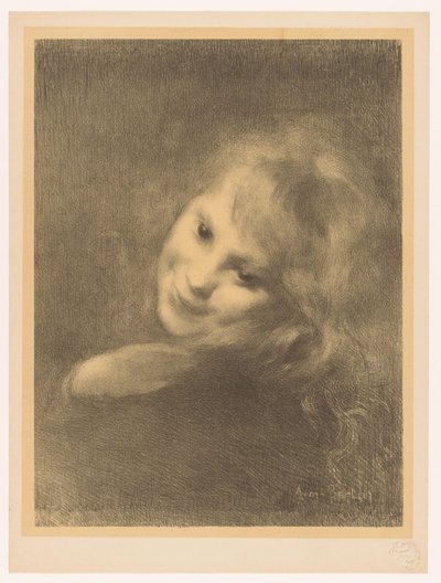 Smilende jente av Armand Berton