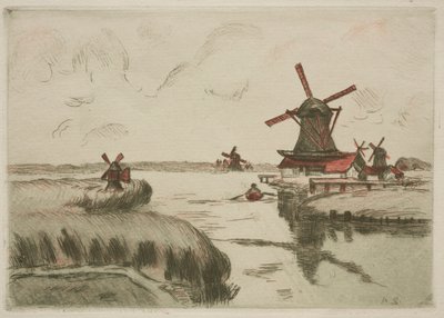 Utsikt fra Saardam av Armand Guillaumin