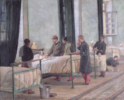 Et besøk på Philippeville Hospital i 1880 av Armand Point