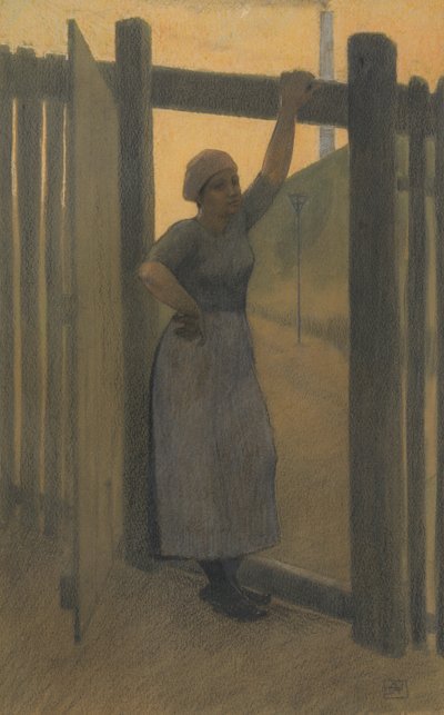 Hiercheuse. av Armand Rassenfosse