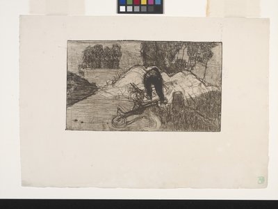 Le Debardeur (The Stevedore) (etsing) av Armand Séguin