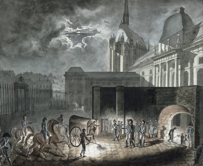 Overføring av fanger til conciergeriet, 26. mai 1804 av Armand de Polignac