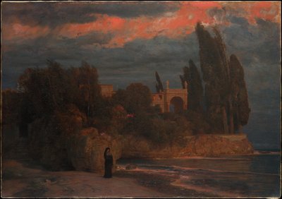 Villa ved havet av Arnold Böcklin