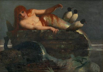Stille hav, 1886-1887. av Arnold Böcklin