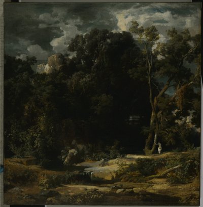 Romersk landskap av Arnold Böcklin