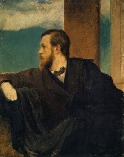 Selvportrett, 1862. av Arnold Böcklin