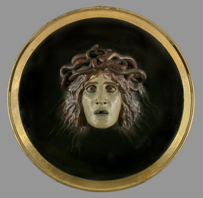Skjold med ansiktet til Meduse, 1897 av Arnold Böcklin