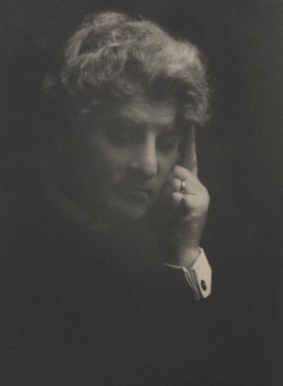 Portrett av David Belasco av Arnold Genthe