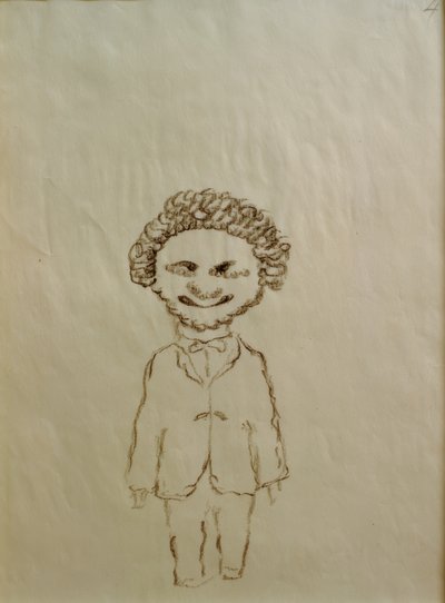Karikatur 4 av Arnold Schönberg