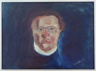 Portrett av en mann av Arnold Schönberg