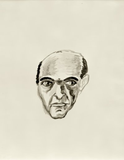 selvportrett av Arnold Schönberg