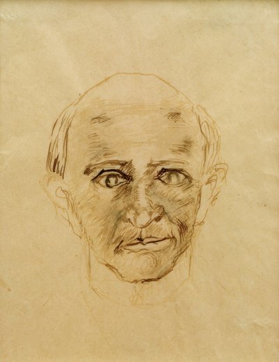 selvportrett av Arnold Schönberg