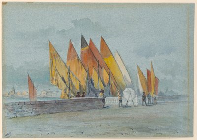 Langs en kanal av Arnold William Brunner