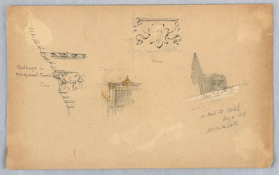 Arkitektoniske detaljer av Arnold William Brunner