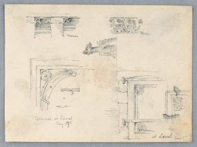 Arkitektoniske detaljer av Arnold William Brunner