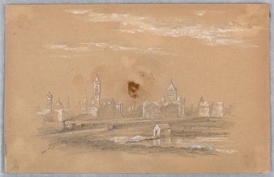 Byens skyline av Arnold William Brunner