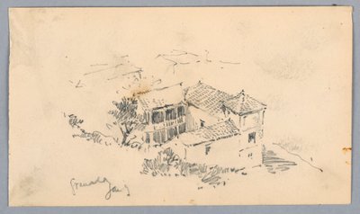 Gårdsplass, Granada av Arnold William Brunner