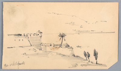 Fort ved Villefranche av Arnold William Brunner