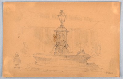 Fontene ved Nevers av Arnold William Brunner