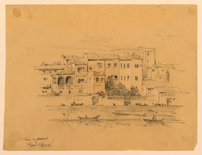 Fra vinduet mitt, Firenze av Arnold William Brunner