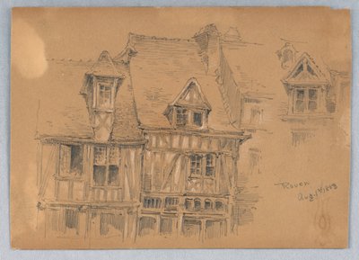 Hus i Rouen av Arnold William Brunner