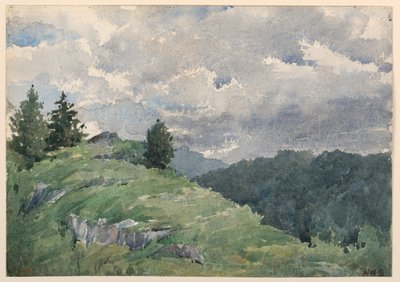 Landskap av Arnold William Brunner