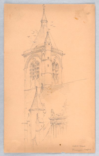 Notre Dame, Bourges av Arnold William Brunner