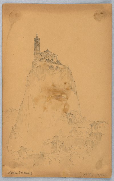Rocher St. Michel, Le Puy av Arnold William Brunner