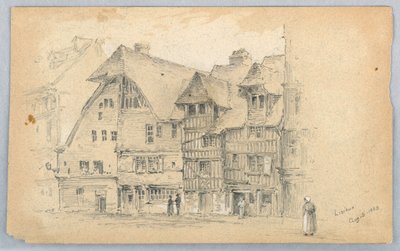 Skisse av Lisieux av Arnold William Brunner