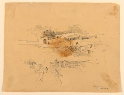 Square i Tanger av Arnold William Brunner