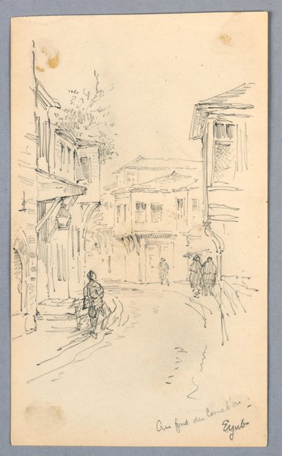 Gatescene av Arnold William Brunner