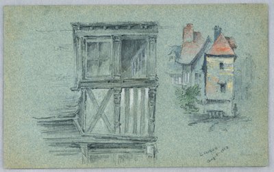 To skisser av Lisieux av Arnold William Brunner