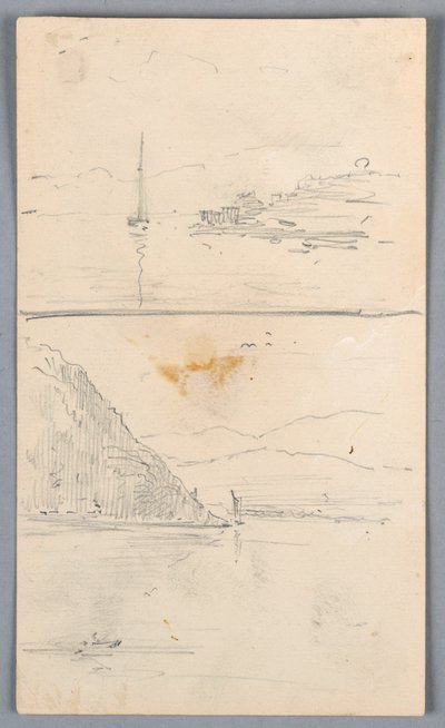 To skisser av Ridges av Arnold William Brunner