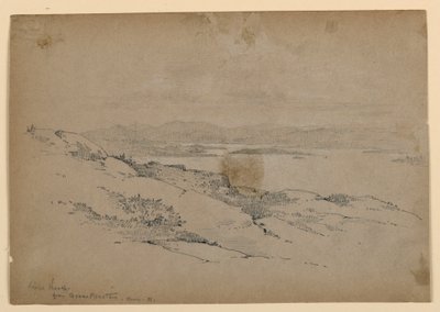 Utsikt nordover fra Green Mountain av Arnold William Brunner