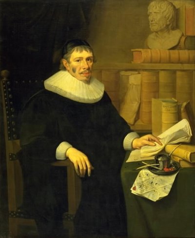 Portrett av advokaten Cornelis Bosch av Arnold van Ravesteyn
