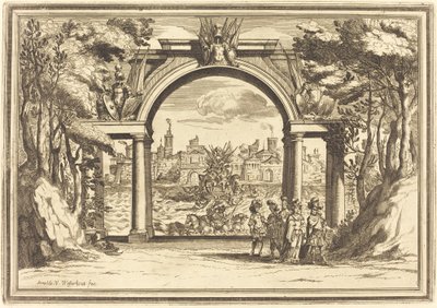 Grekeren i Troja: Plate 1 av Arnold von Westerhout