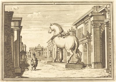 Grekeren i Troja: Plate 2 av Arnold von Westerhout