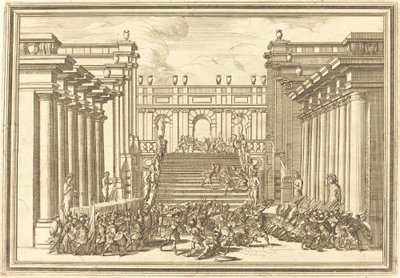 Grekeren i Troja: Plate 3 av Arnold von Westerhout