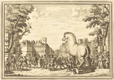 Grekeren i Troja: Plate 4 av Arnold von Westerhout