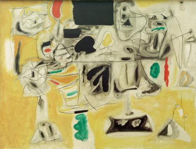 Landskap-Tabell av Arshile Gorky